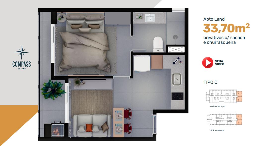 apartamentos para comprar em curitiba centro